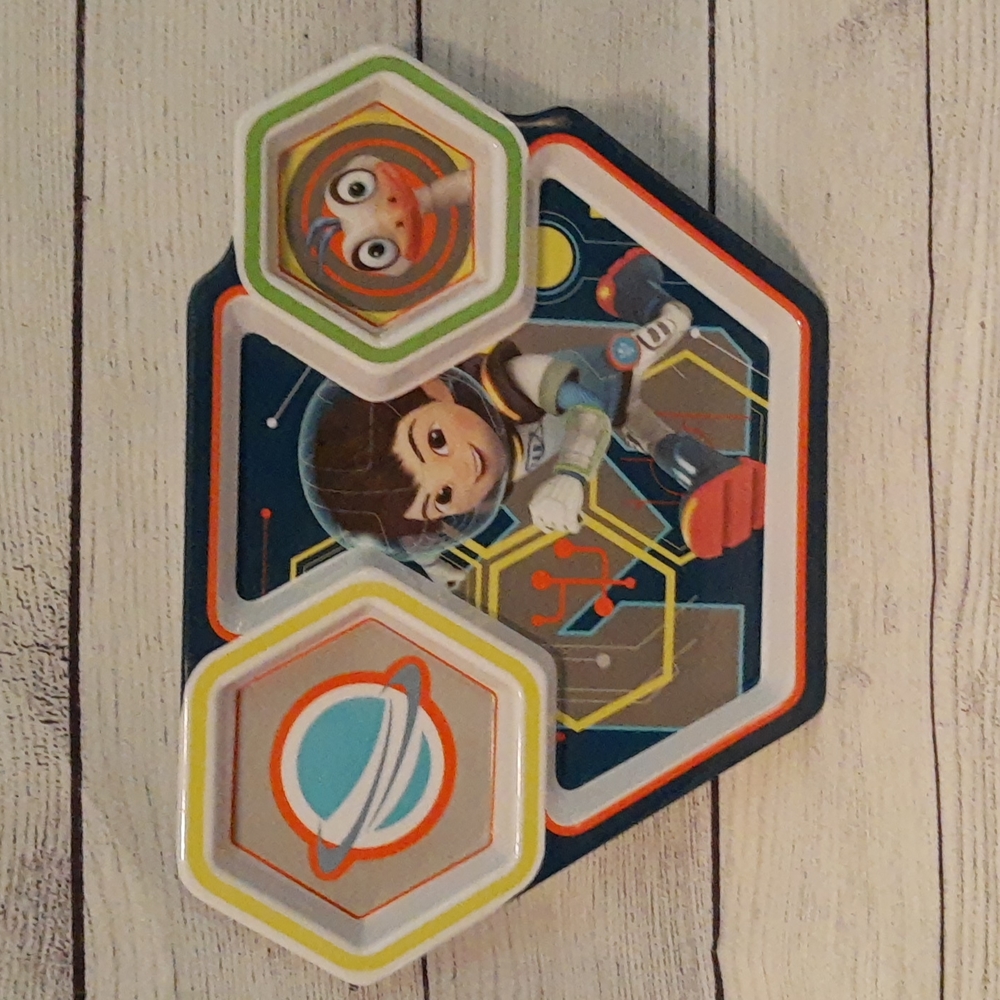 Miles From Tomorrowland Divided Dinner Plate Melamine Kids Official Disney Store